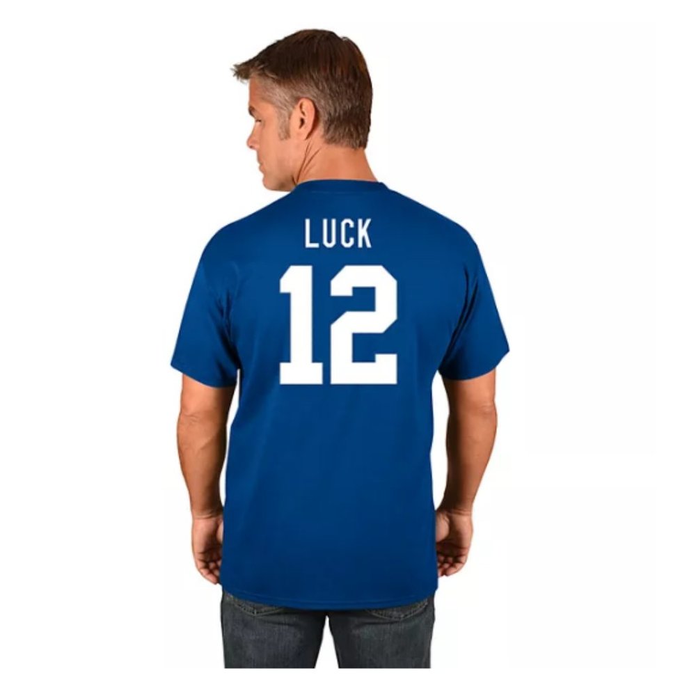 Big & Tall Indianapolis Colts Andrew Luck Eligible Receiver III Player Tee